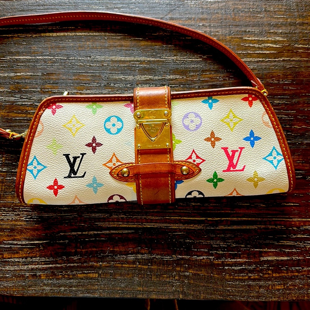 Louis Vuitton Multicolor Monogram Clutch
